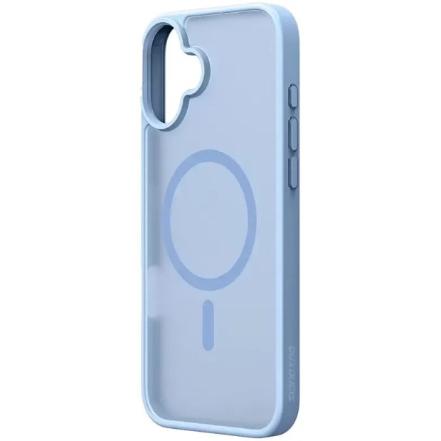 Силіконовий чохол Alabay Cloud Matte Apple iPhone 17 (Блакитний)