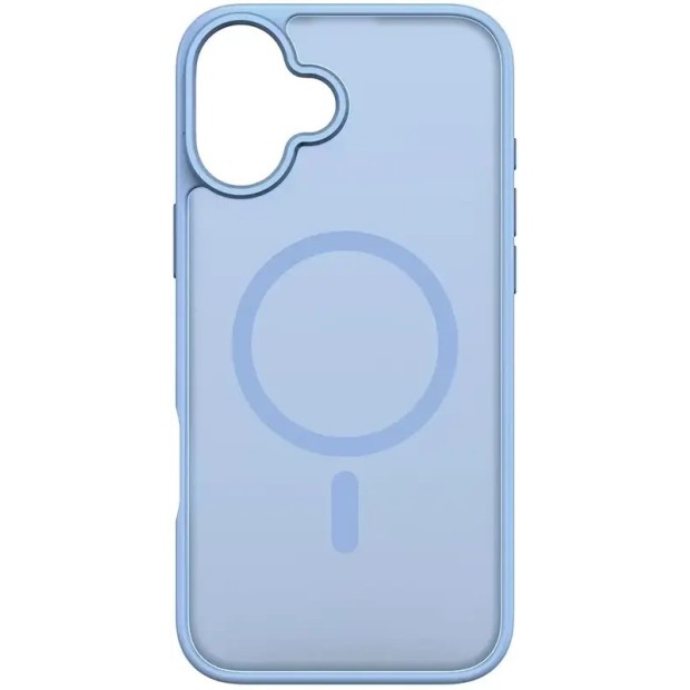 Силіконовий чохол Alabay Cloud Matte Apple iPhone 17 (Блакитний)