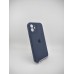 Силіконовий чохол Original RoundCam для Apple iPhone 12 (09) Midnight Blue