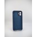 Силіконовий чохол Original RoundCam для Apple iPhone 12 (09) Midnight Blue