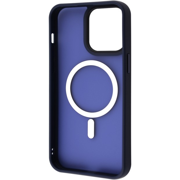 Чохол WAVE Matte Insane Case з MagSafe для iPhone 14 Pro Max (Опівнічний Синій)