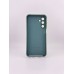 Силіконовий чохол Original Samsung Galaxy A15 4G  /  A15 5G (ShutCam) (Темно-зелений)