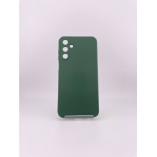 Силіконовий чохол Original Samsung Galaxy A15 4G  /  A15 5G (ShutCam) (Темно-зелений)