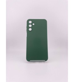 Силіконовий чохол Original Samsung Galaxy A15 4G  /  A15 5G (ShutCam) (Темно-зел..
