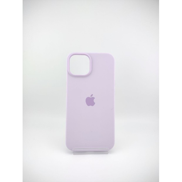 Силіконовий чохол з MagSafe для Apple iPhone 14 (ліловий)