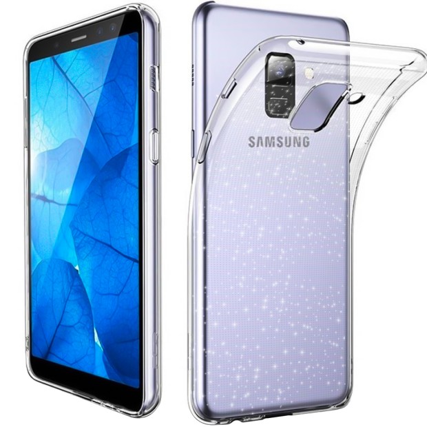 Силіконовий чохол Molan Shining для Samsung Galaxy A8 (2018) A530 (Прозорий)