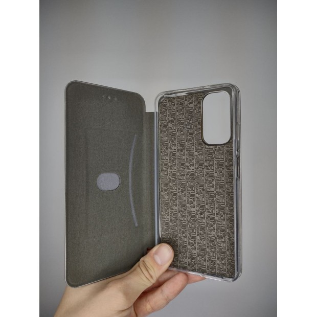 Чохол-книжка Оригінал Xiaomi Redmi Note 11  /  Poco M4 Pro (Сріблястий)