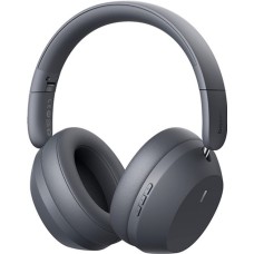 Бездротові накладні навушники-гарнітура Baseus Bass 35 Max (Сірі)