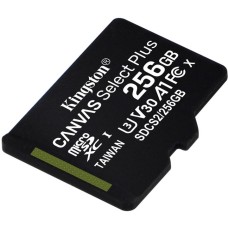 Карта памяти Kingston Canvas Select Plus MicroSDXC 256Gb (UHS-1) (A1) (Class 10) + SD-адаптер