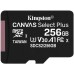 Карта пам'яті Kingston Canvas Select Plus MicroSDXC 256ГБ (UHS-1) (A1) (Клас 10) + SD-адаптер