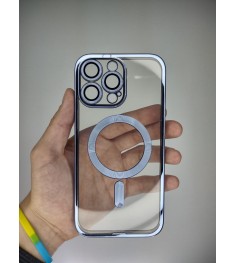 Чохол UMKU Shining з MagSafe для Apple iPhone 14 Pro Max (Sierra Blue)
