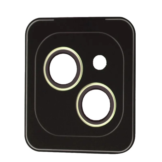 Захисне скло на камеру Achilles Apple iPhone 15  /  15 Plus (жовтий)