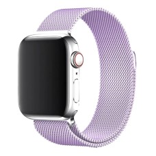 Ремінець Milanese Loop для Apple Watch 42  /  44  /  45  /  49 мм (Світло-ліловий)