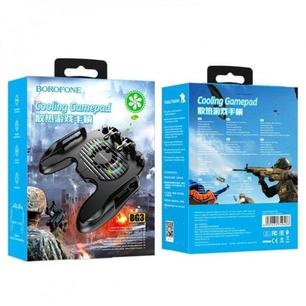Геймпад Borofone BG3 Warrior Black