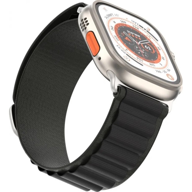 Ремінець Alpine Loop для Apple Watch 38  /  40  /  41 (Чорний)