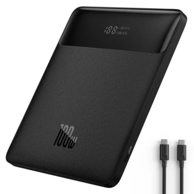 PowerBank Baseus Blade Digital Display 20000mAh 100W (Чорний) (Товар зі зниженою ціною, Grade A) DL