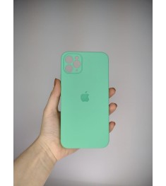 Силикон Original Square RoundCam Case Apple iPhone 11 Pro Max (49) Aquamarine