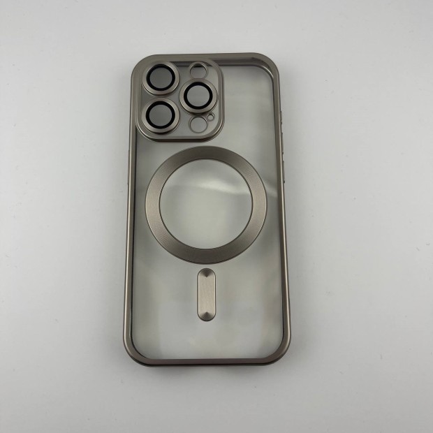 Чохол UMKU Shining з MagSafe для Apple iPhone 15 Pro (Графітовий)