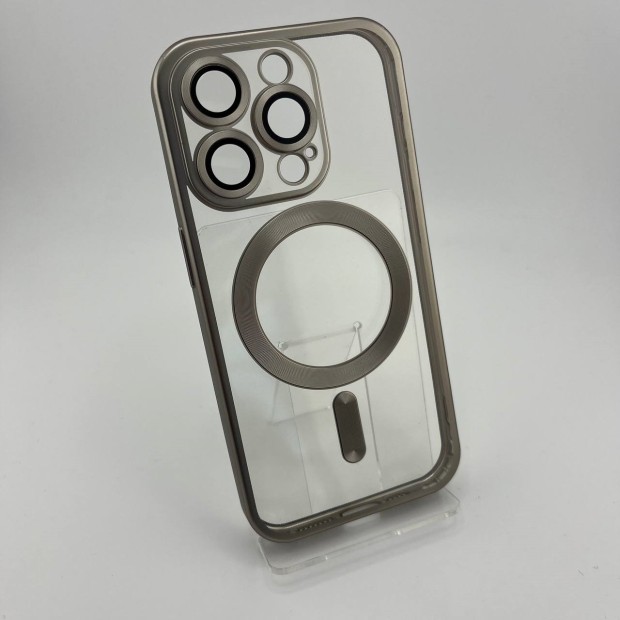 Чохол UMKU Shining з MagSafe для Apple iPhone 15 Pro (Графітовий)