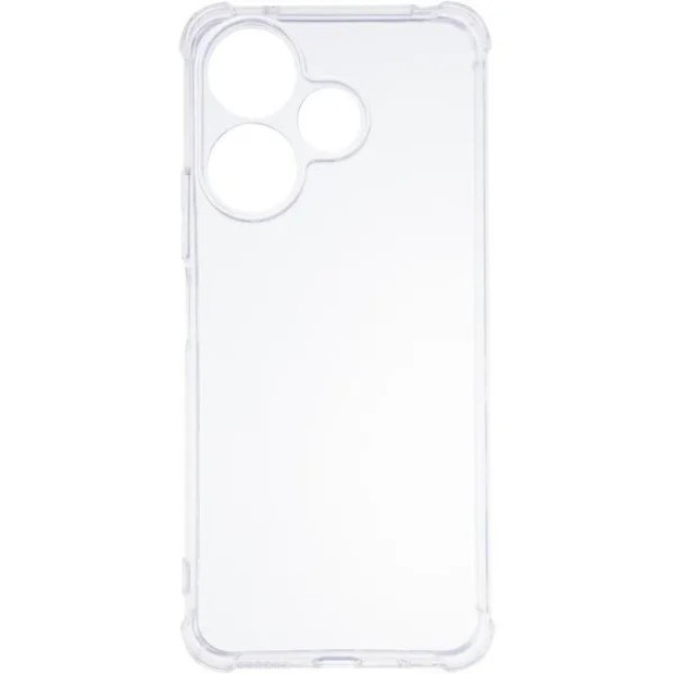 Силікон 6D для Xiaomi Redmi Note 14 Pro 4G (ShutCam) (Прозорий)