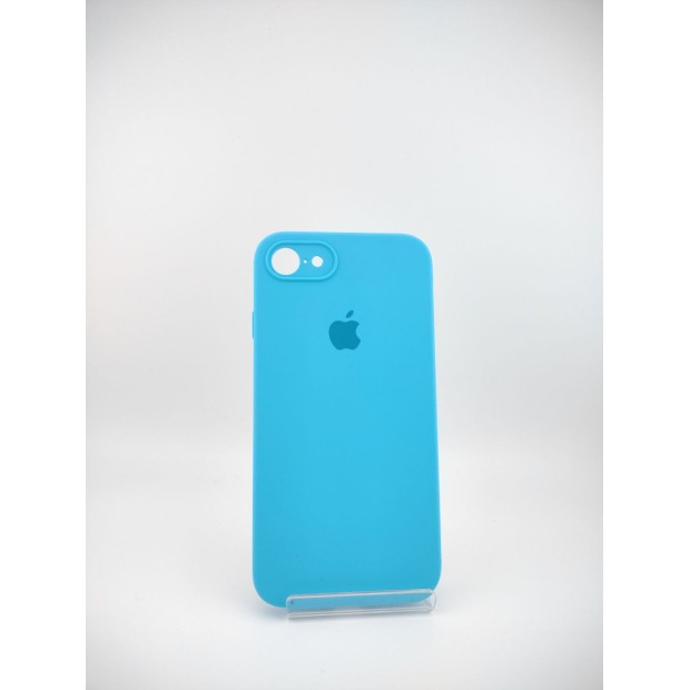Силикон Original Square RoundCam Case Apple iPhone 7 / 8 / SE (20) Blue