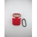 Чехол для наушников Full Silicone Case with Microfiber Apple AirPods (04) Rose Red