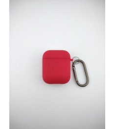 Чохол для навушників Full Silicone Case with Microfiber Apple AirPods (04) Rose ..