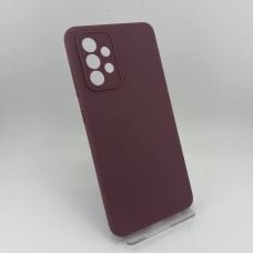 Силикон Original Samsung Galaxy A52 (ShutCam) (Бордовый)