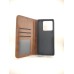 Чохол-книжка Leather Elegant Xiaomi Redmi Note 13 5G (Коричневий)