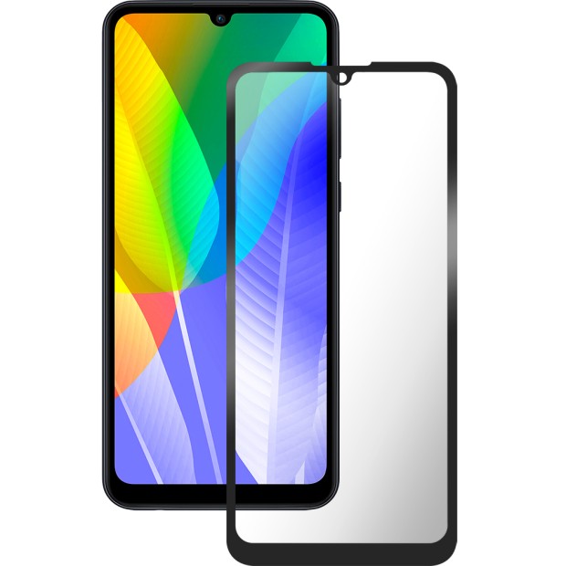Защитное стекло 5D Standard Huawei Y6P Black