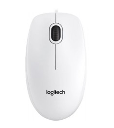 Миша дротова Logitech B100 (910-003360) (Біла)