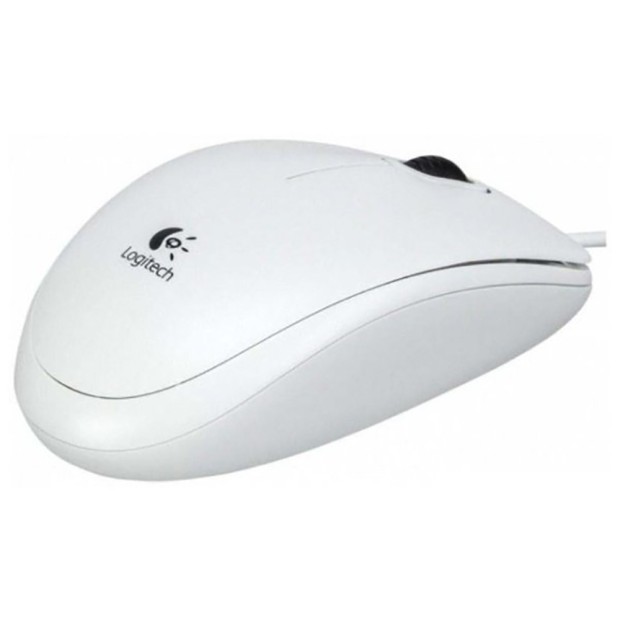 Миша дротова Logitech B100 (910-003360) (Біла)