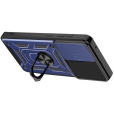 Бронь-чехол Ring Serge Armor Case Xiaomi Redmi Note 13 Pro 4G / Poco M6 Pro 4G (ShutCam) (Синий)