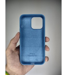 Силикон Original Round Case Apple iPhone 13 Pro (Denim Blue)