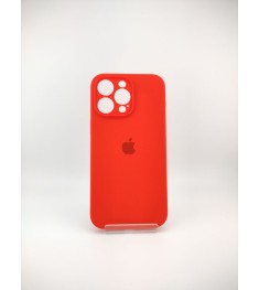Силикон Original RoundCam Case Apple iPhone 14 Pro Max (05) Product RED
