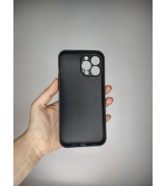 Силикон Graphite Apple iPhone 13 Pro Max (ShutCam) (Чёрный)