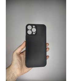 Силікон Graphite Apple iPhone 13 Pro Max (ShutCam) (Чорний)