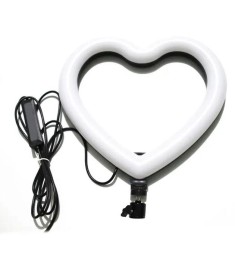 Набор для съемки LED-лампа Heart JM26-10 MJ-26 (26cm) RGB (Чёрный)