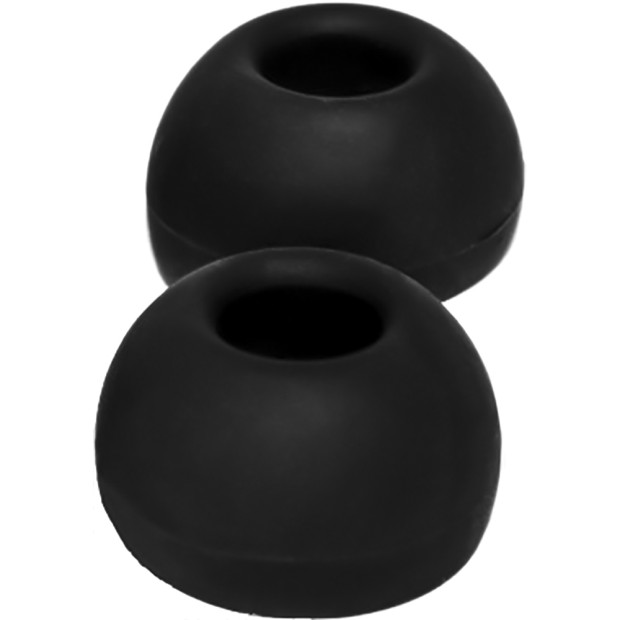 Амбушури силіконові для навушників (розмір L) (Чорні)