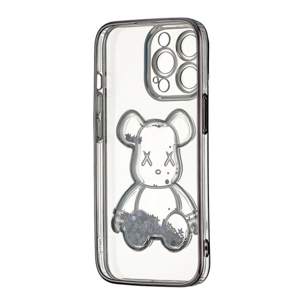 Чехол UMKU Bear Shine Apple iPhone 13 Pro (Black)