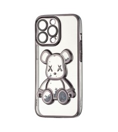Чохол UMKU Bear Shine для Apple iPhone 13 Pro (Чорний)