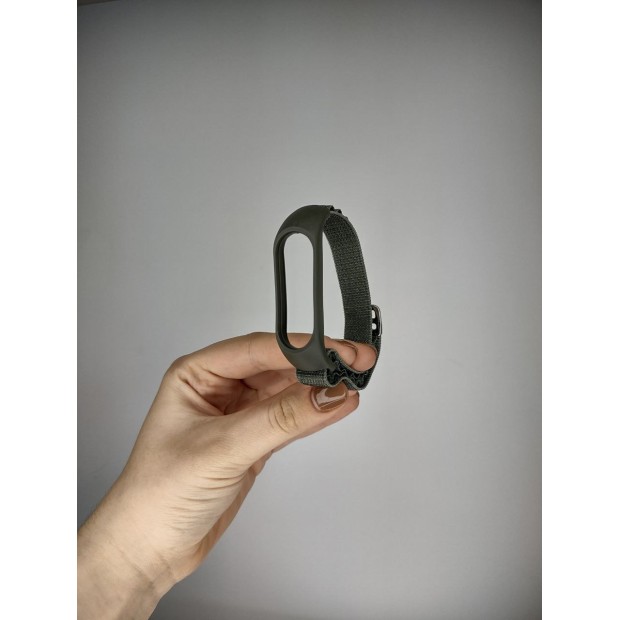 Ремешок Velcro Xiaomi Mi Band 3 / Mi Band 4 (Чёрный) Ремешок Velcro Xiaomi Mi Band 3 / Mi Band 4 (Чёрный)