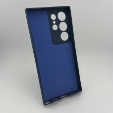 Силикон Original Samsung Galaxy S24 Ultra (ShutCam) (Тёмно-синий)
