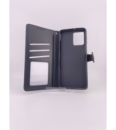 Чехол-книжка Leather Book Gallant Motorola Moto G54 (Чёрный)