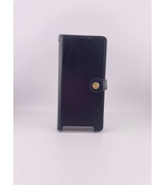 Leather Book Gallant Case for Motorola Moto G54 (Black)