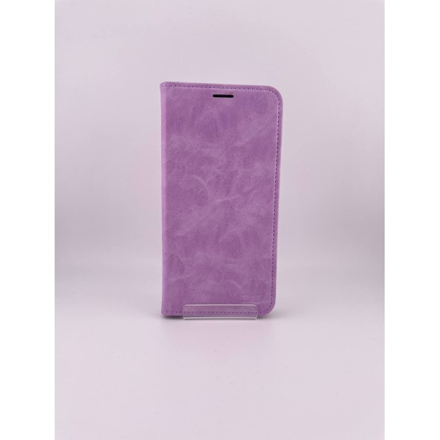 Чохол-книжка Leather Elegant Samsung Galaxy A15 (Темна фіалка)