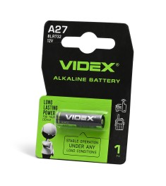 Батарейка Videx А27  /  Е27 (1шт)