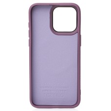 Накладка Beats Leather Textured MagSafe Apple iPhone 13 (Deep Purple)