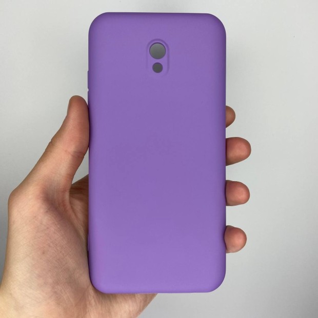 Силикон Original 360 Case Xiaomi Redmi 8А (ShutCam) (Лавандовый)