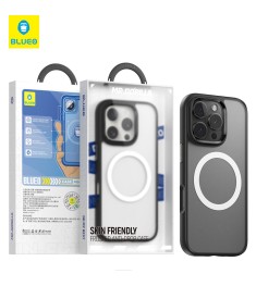 Чохол Blueo Skin Friendly Anti-Drop з MagSafe для Apple iPhone 16 Pro Max (чорни..